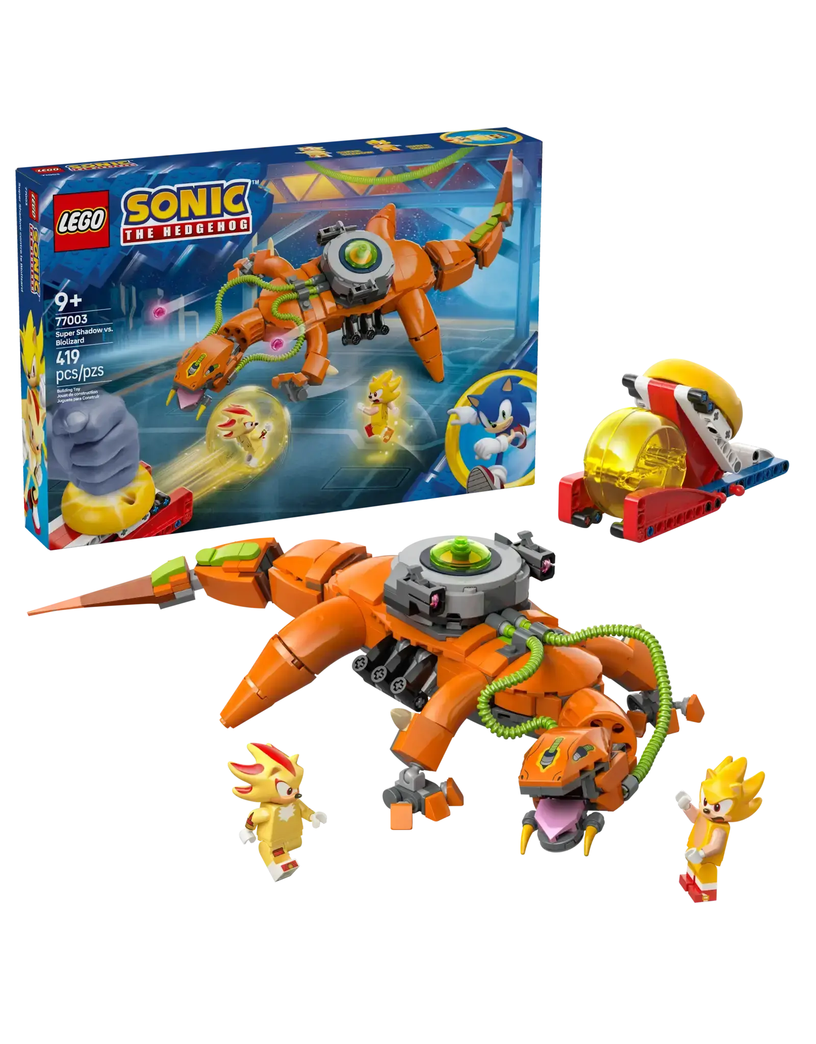 Lego Super Shadow vs. Biolizard