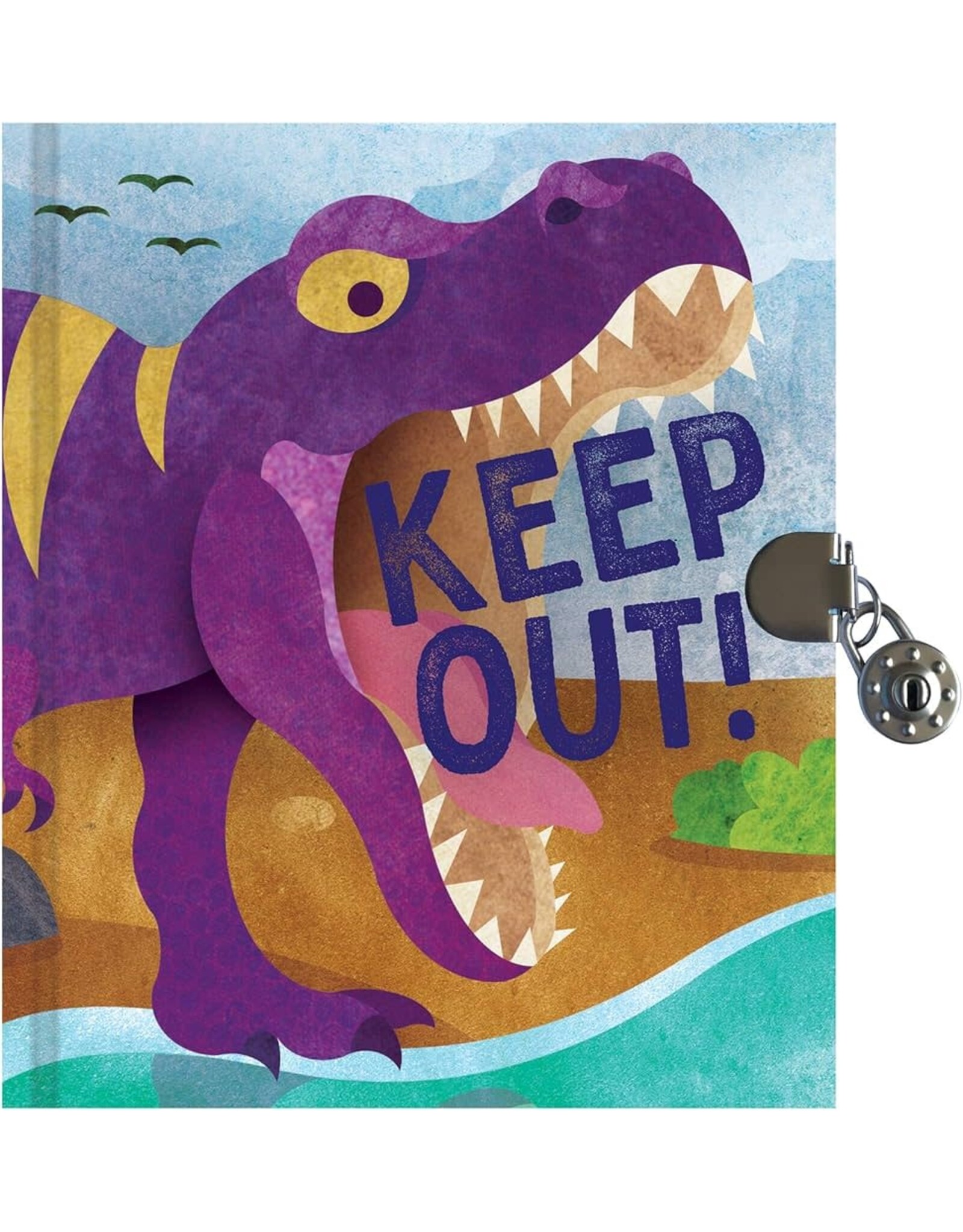 T-Rex Locked Diary