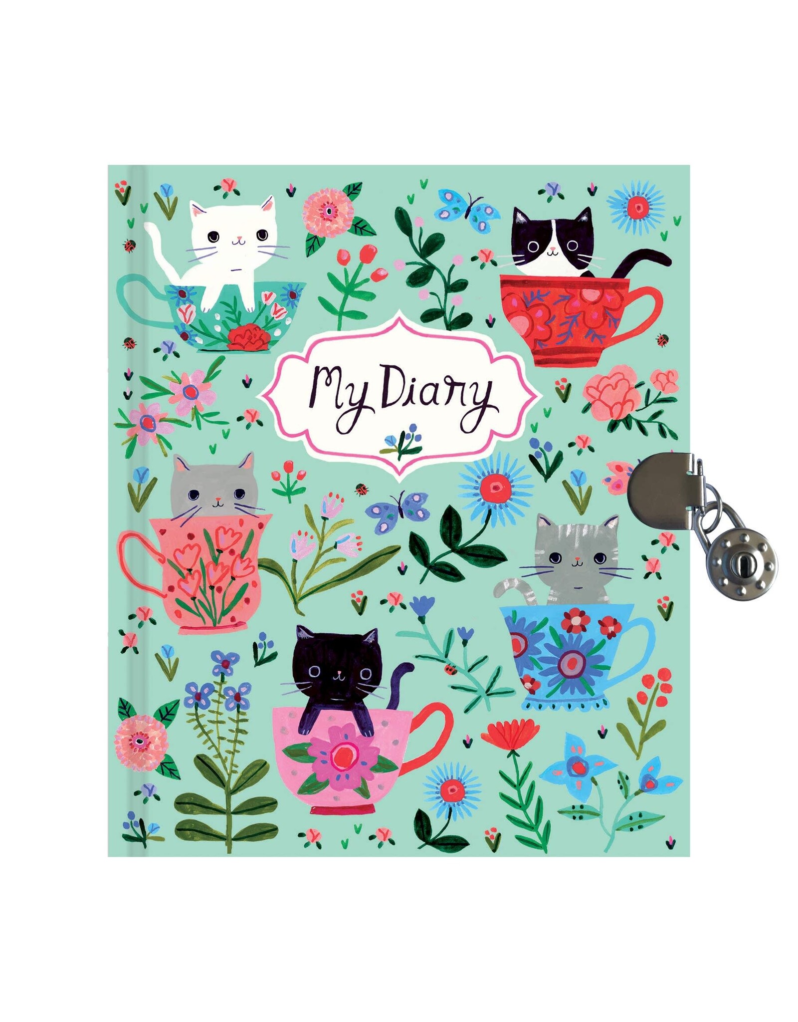 Teacup Kittens Locked Diary
