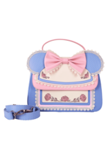 Loungefly Minnie Mouse Floral and Lace Crossbody