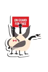 I'll Know It When I See It On Guard for Thee Canadian Geese Magnet