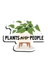 I'll Know It When I See It Plants Over People Magnet