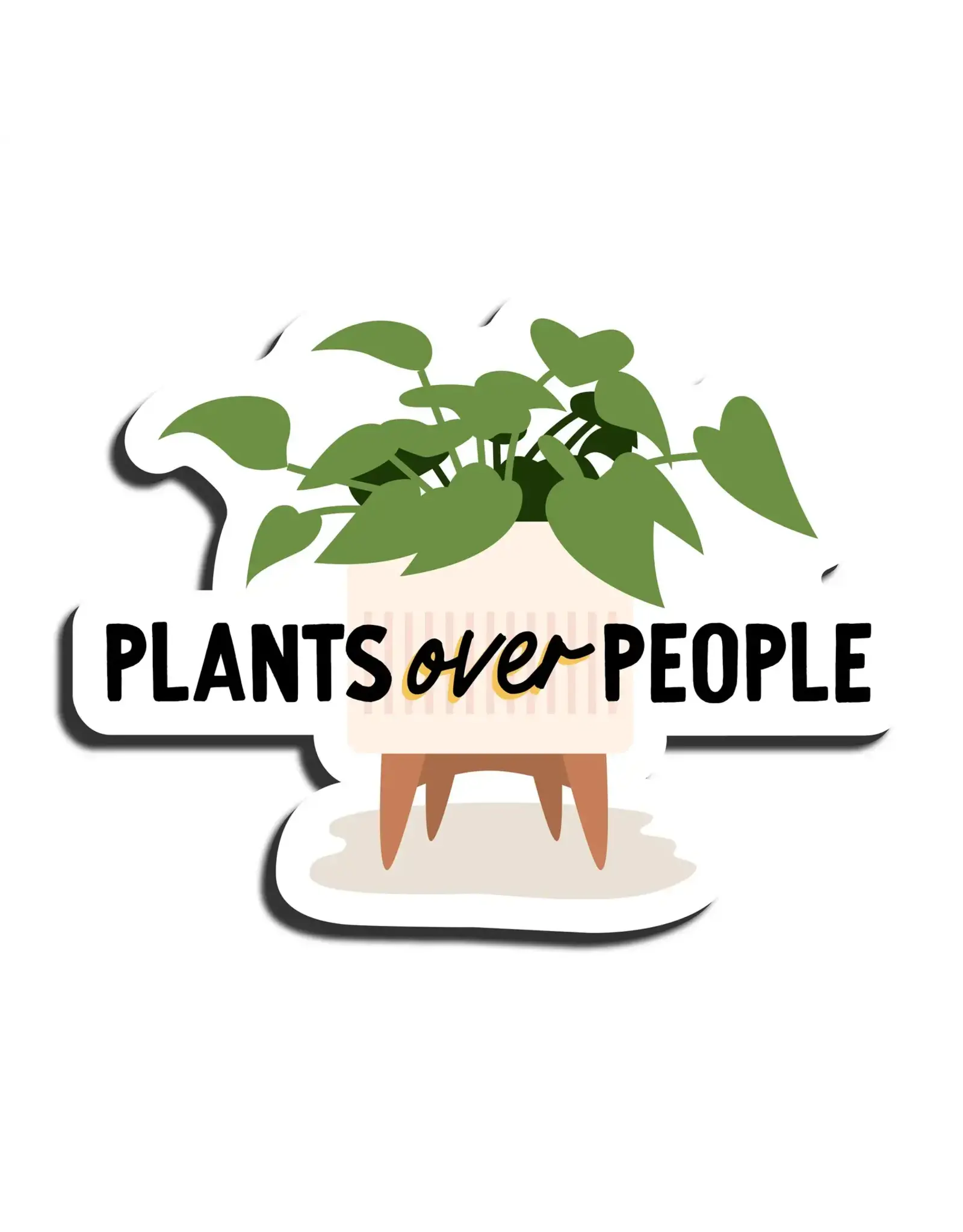 I'll Know It When I See It Plants Over People Magnet