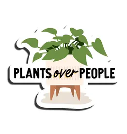 I'll Know It When I See It Plants Over People Magnet