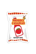 I'll Know It When I See It Ketchup Chips Vinyl Sticker