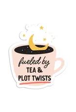I'll Know It When I See It Tea and Plot Twists Vinyl Sticker