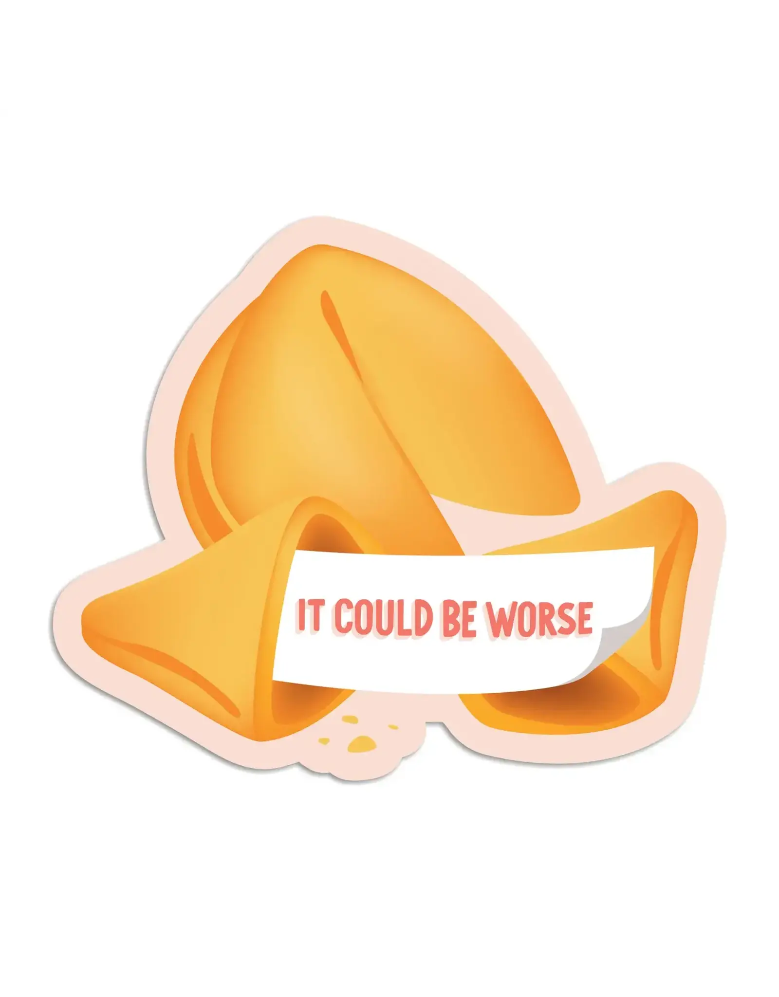 I'll Know It When I See It Fortune Cookie Vinyl Sticker