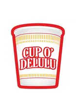 I'll Know It When I See It Cup O Delulu Vinyl Sticker