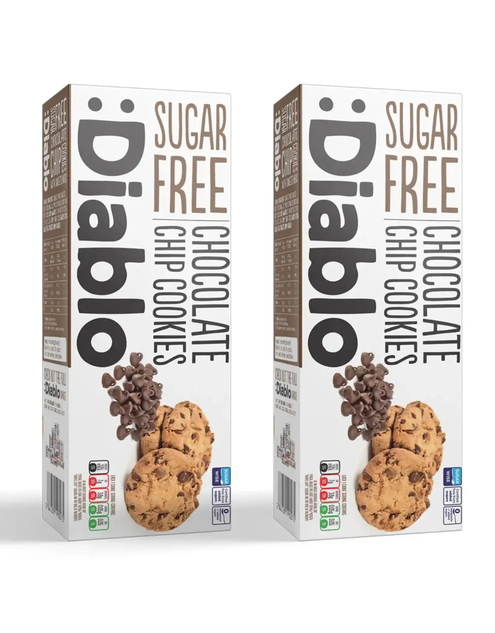 Diablo Diablo No Added Sugar Chocolate Chip Cookies (British)