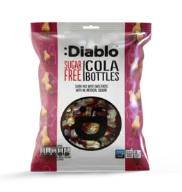 Diablo Diablo Sugar Free Cola Bottle Candy (British)