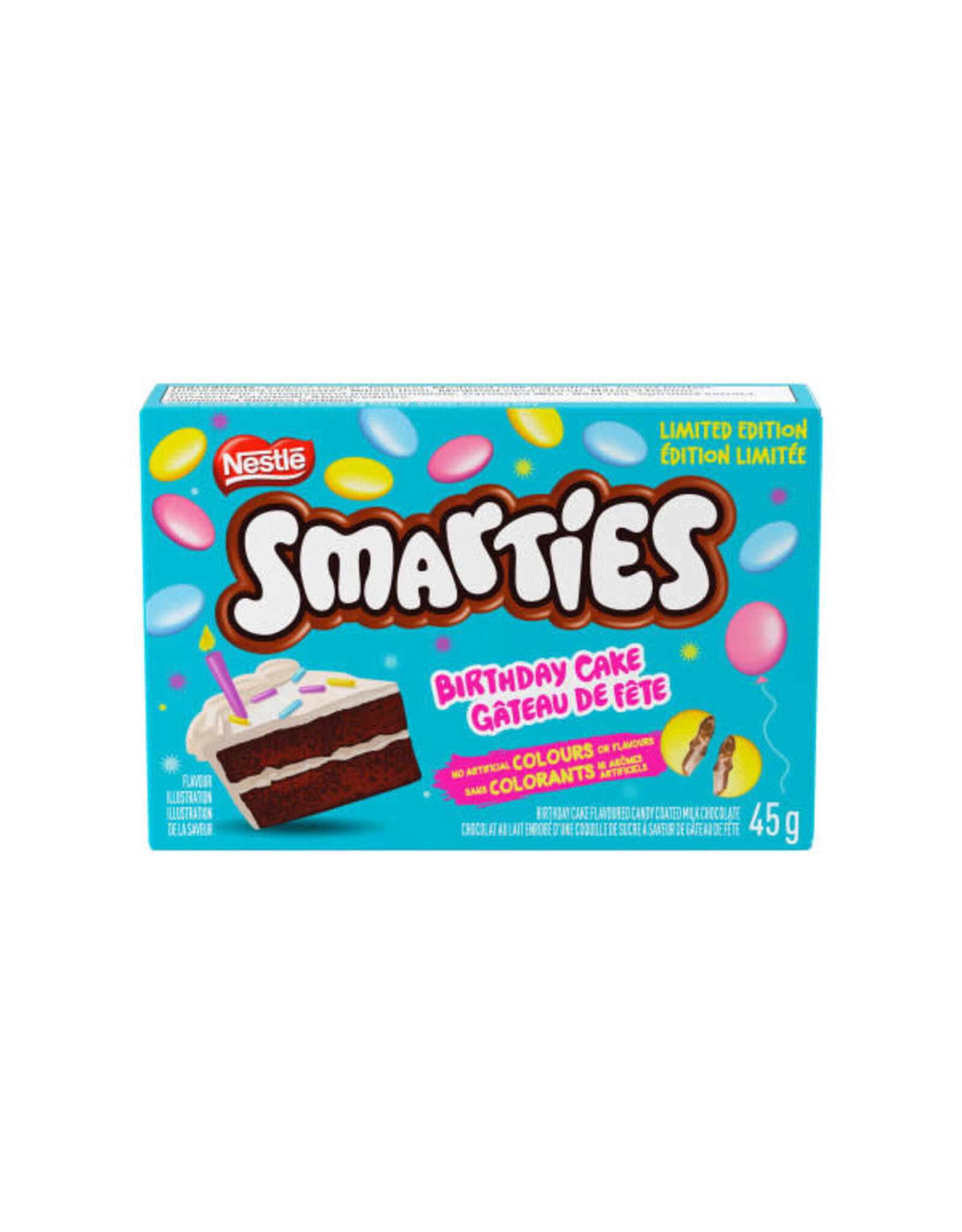 Smarties Birthday Cake 45g