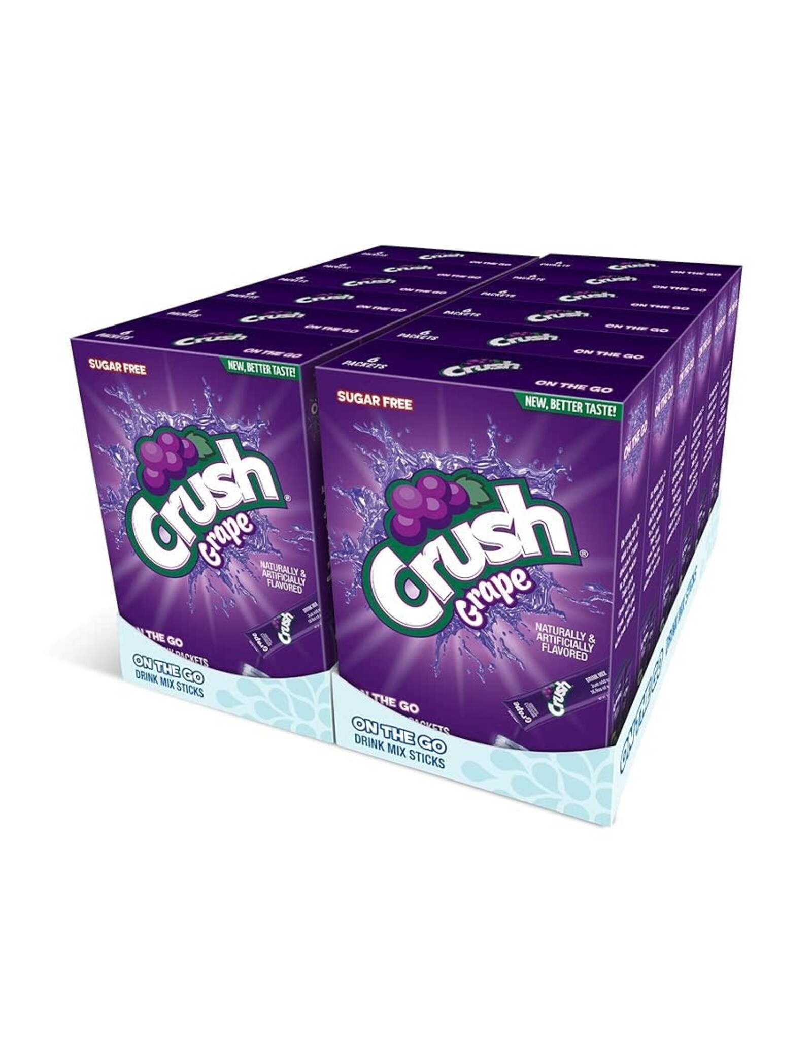 Crush Singles To Go - Sugar Free Grape