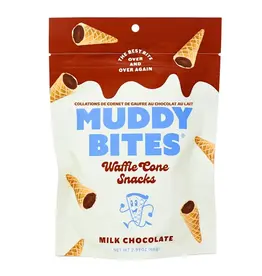 Muddy Bites Waffle Cone - Milk Chocolate