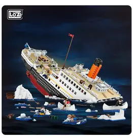 LOZ Sinking Titanic Mini Block Movie Scene Set