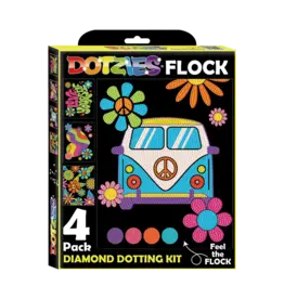 Diamond Dotz Dotzies Flock - Neon Peace & Love