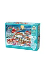 Cobble Hill Santa's Flyby 350pc Family Puzzle