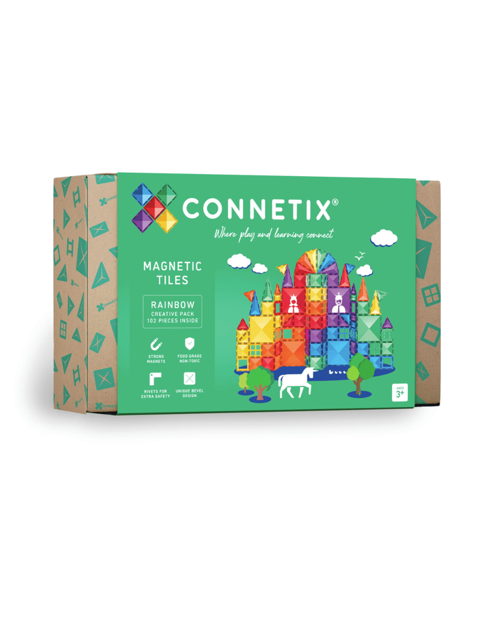 Connetix Connetix Rainbow Creative Pack 102 pc