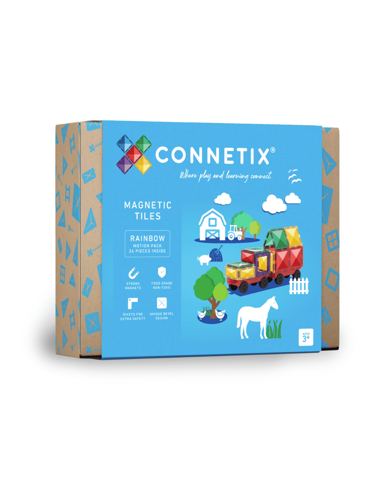 Connetix Connetix Rainbow Motion Pack 24 pc