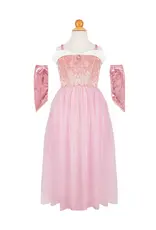 Great Pretenders Velvety Soft Sleeping Sweetheart Princess Gown with Arm Warmers, Size 5/6