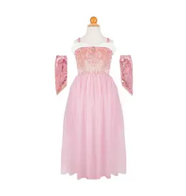 Great Pretenders Velvety Soft Sleeping Sweetheart Princess Gown with Arm Warmers, Size 5/6