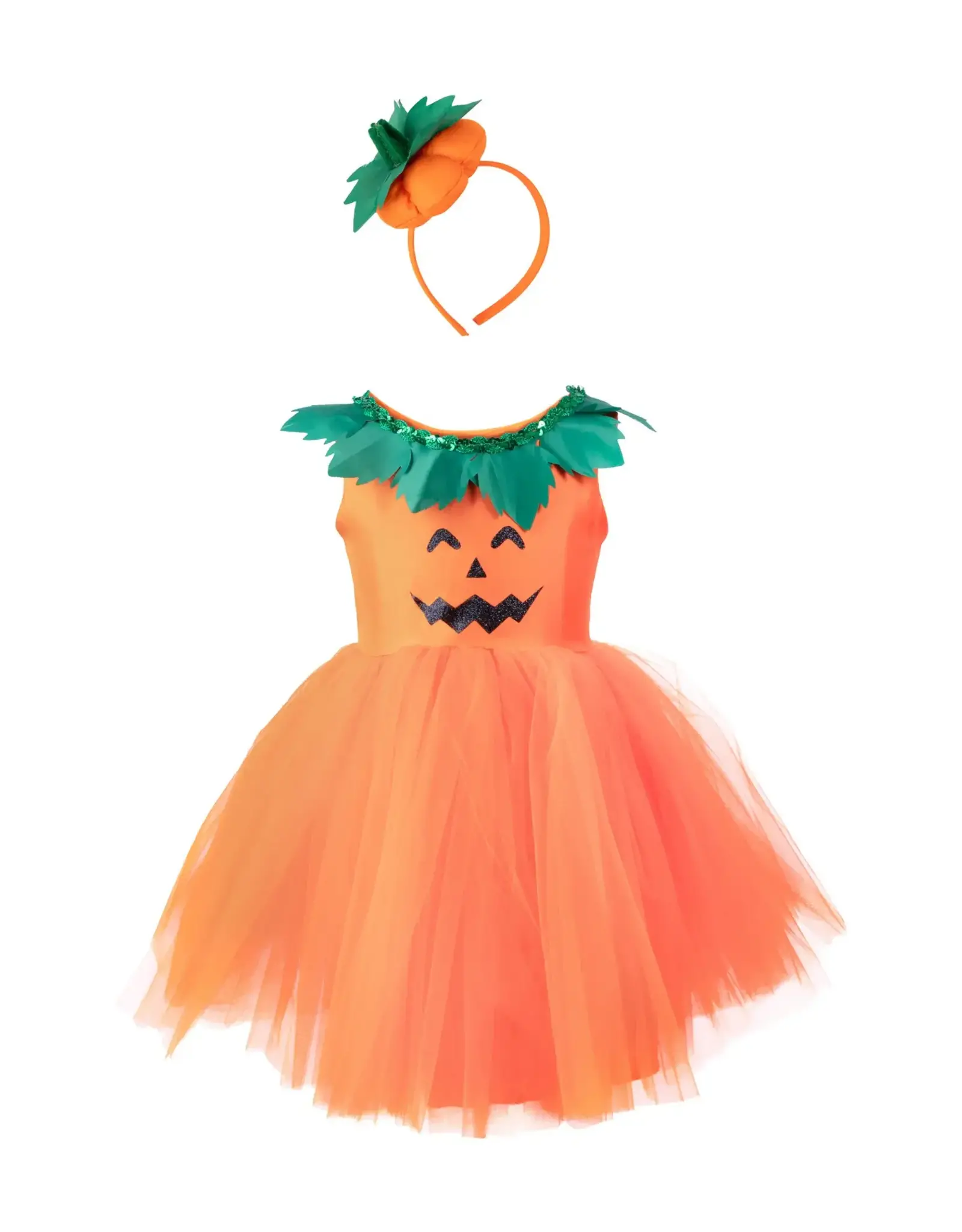 Great Pretenders Pumpkin Patch Princess Dress, Size 3/4