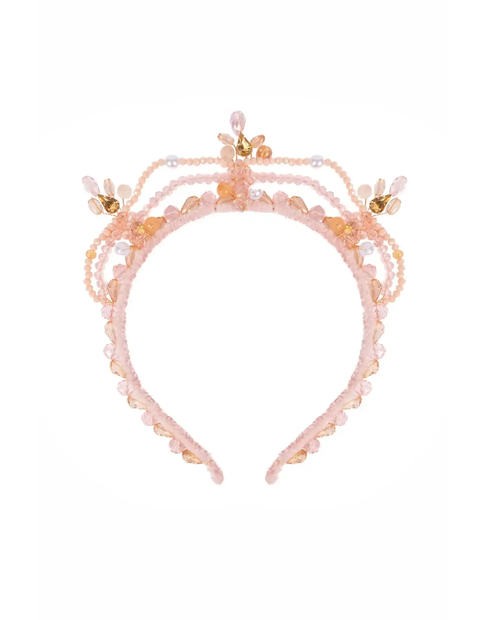Great Pretenders Blushing Crystals Beaded Tiara