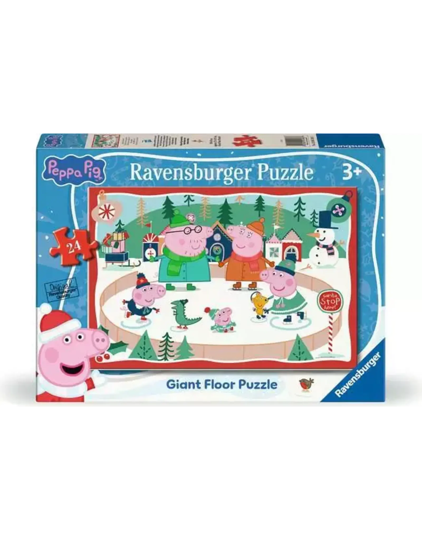 Ravensburger Peppa Pig Giant Christmas Floor Puzzle 24pc