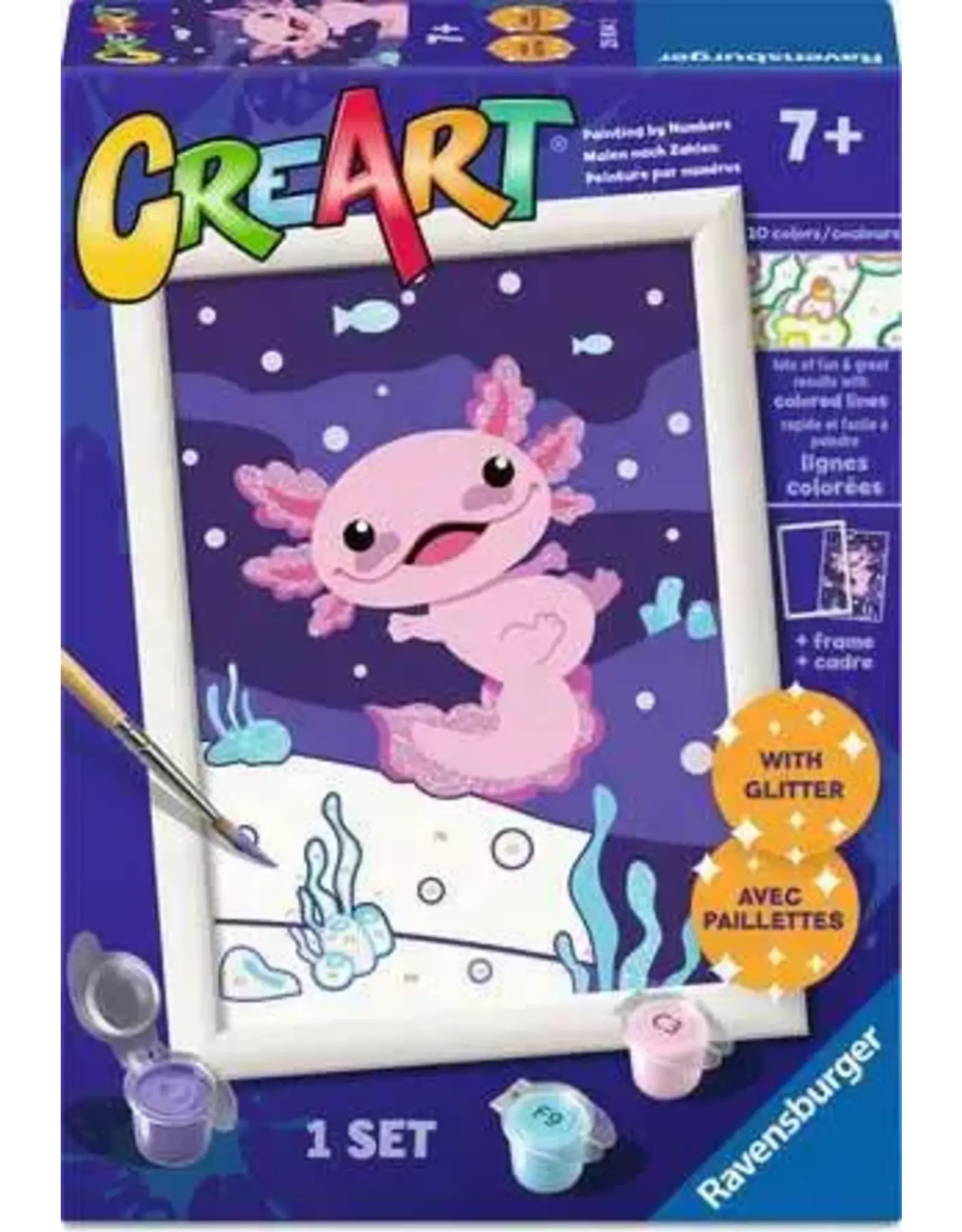 Ravensburger CreArt Paint by Number - Axolotl