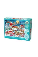 Cobble Hill Santa's Flyby 350pc Family Puzzle