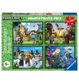 Ravensburger Minecraft Biome Exploration 4x100pc