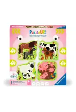 Ravensburger Puzzle Up Farm Animals 4/6/8/10pc