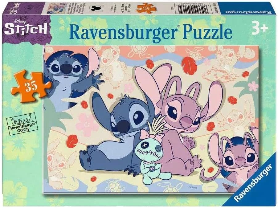 Ravensburger Disney Stitch Enjoy Time Together 35pc - Tumbleweed Toys