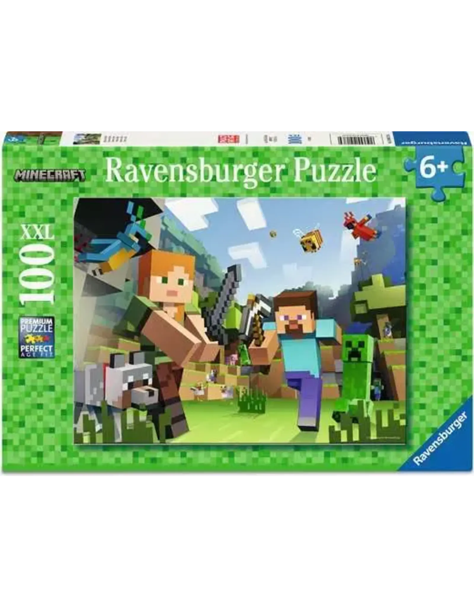 Ravensburger Minecraft Steve and Alex 100pc