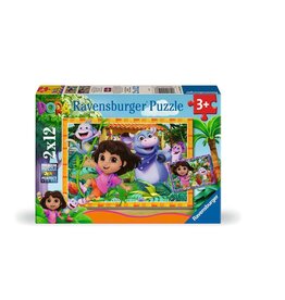Ravensburger Dora the Explorer We Can Do It! 2x12pc
