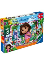 Ravensburger Dora the Explorer Let's Go! 2x24pc