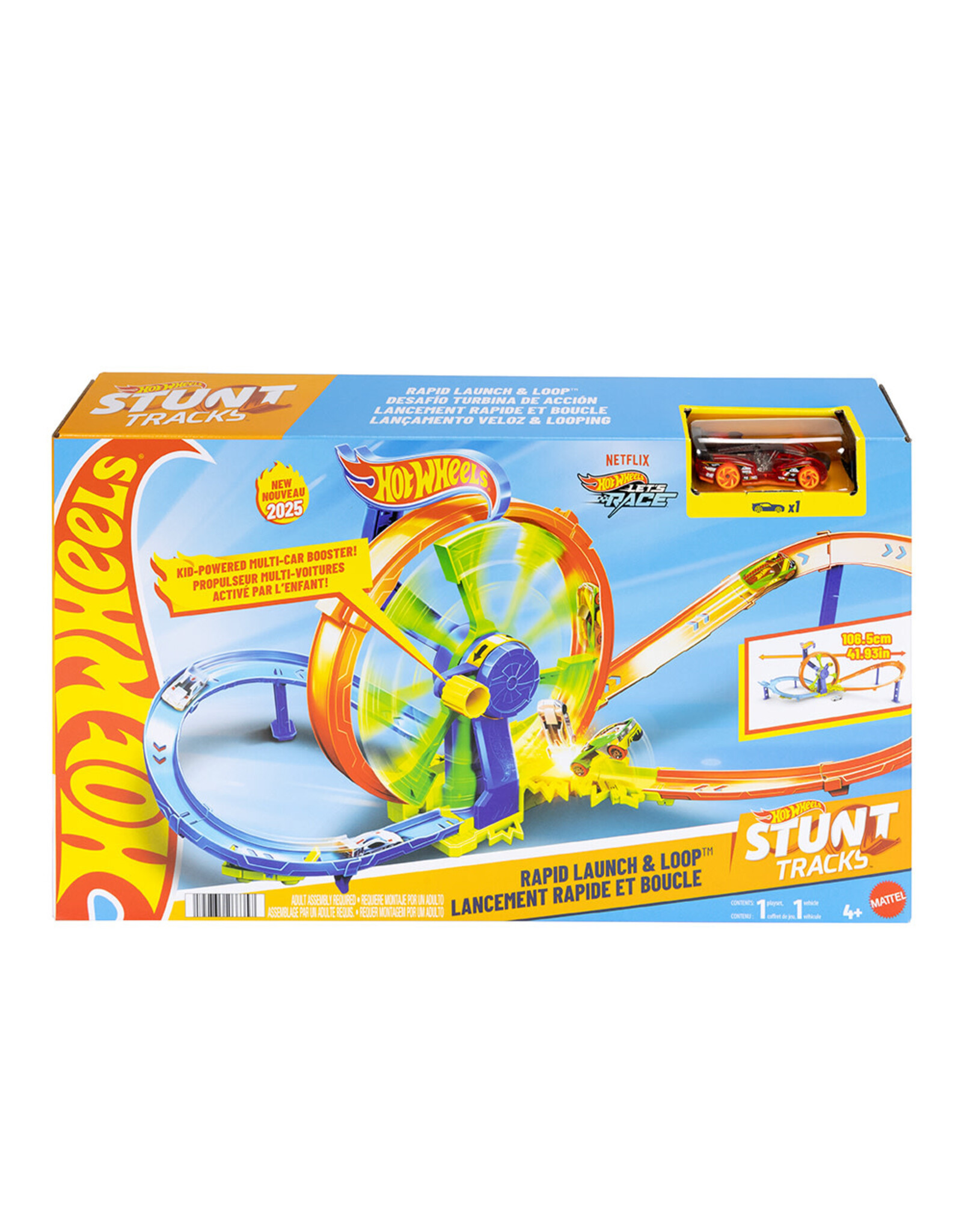 Mattel Hot Wheels Action - Rapid Launch & Loop