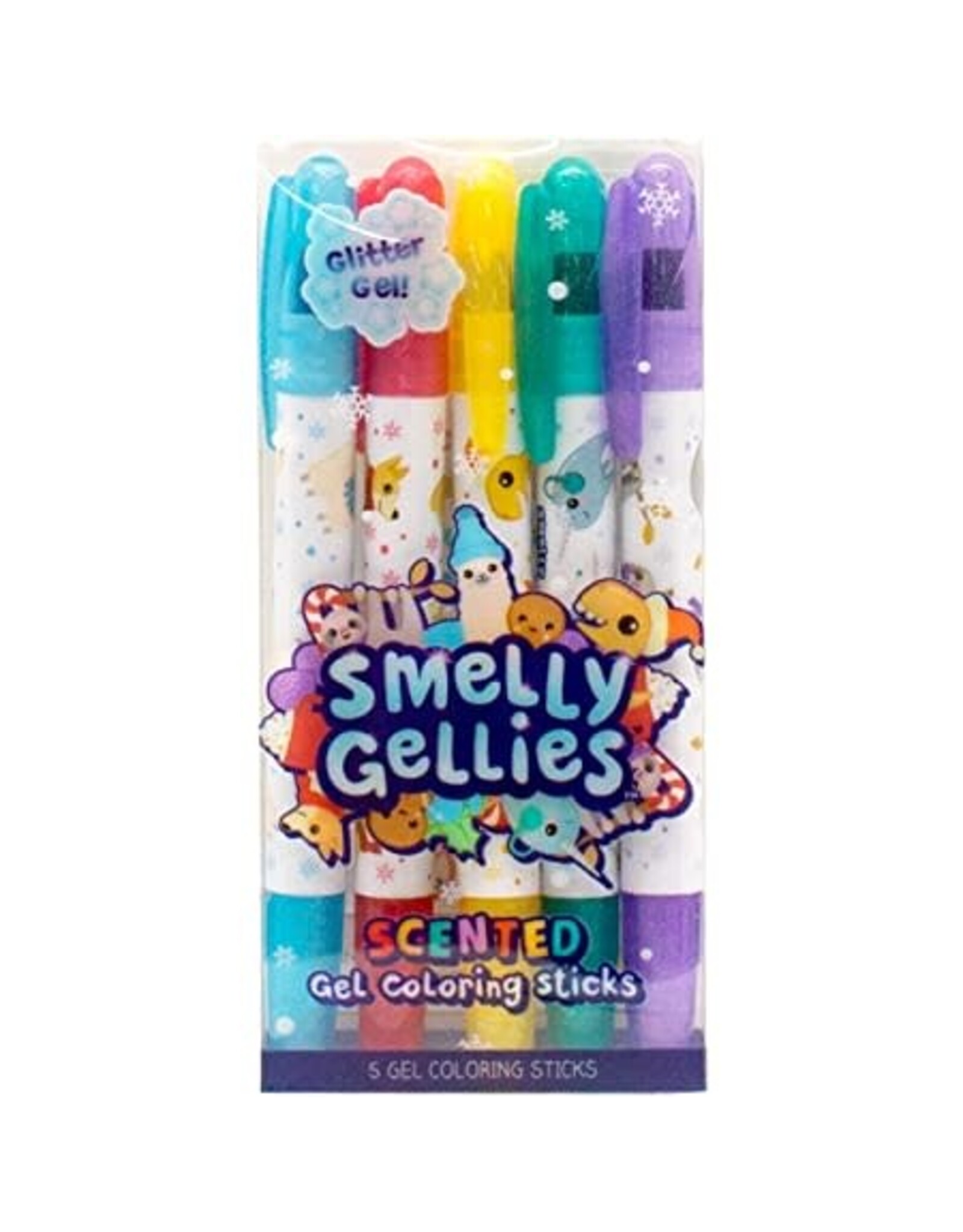 Holiday Glitter Smelly Gellies - 5 Pack