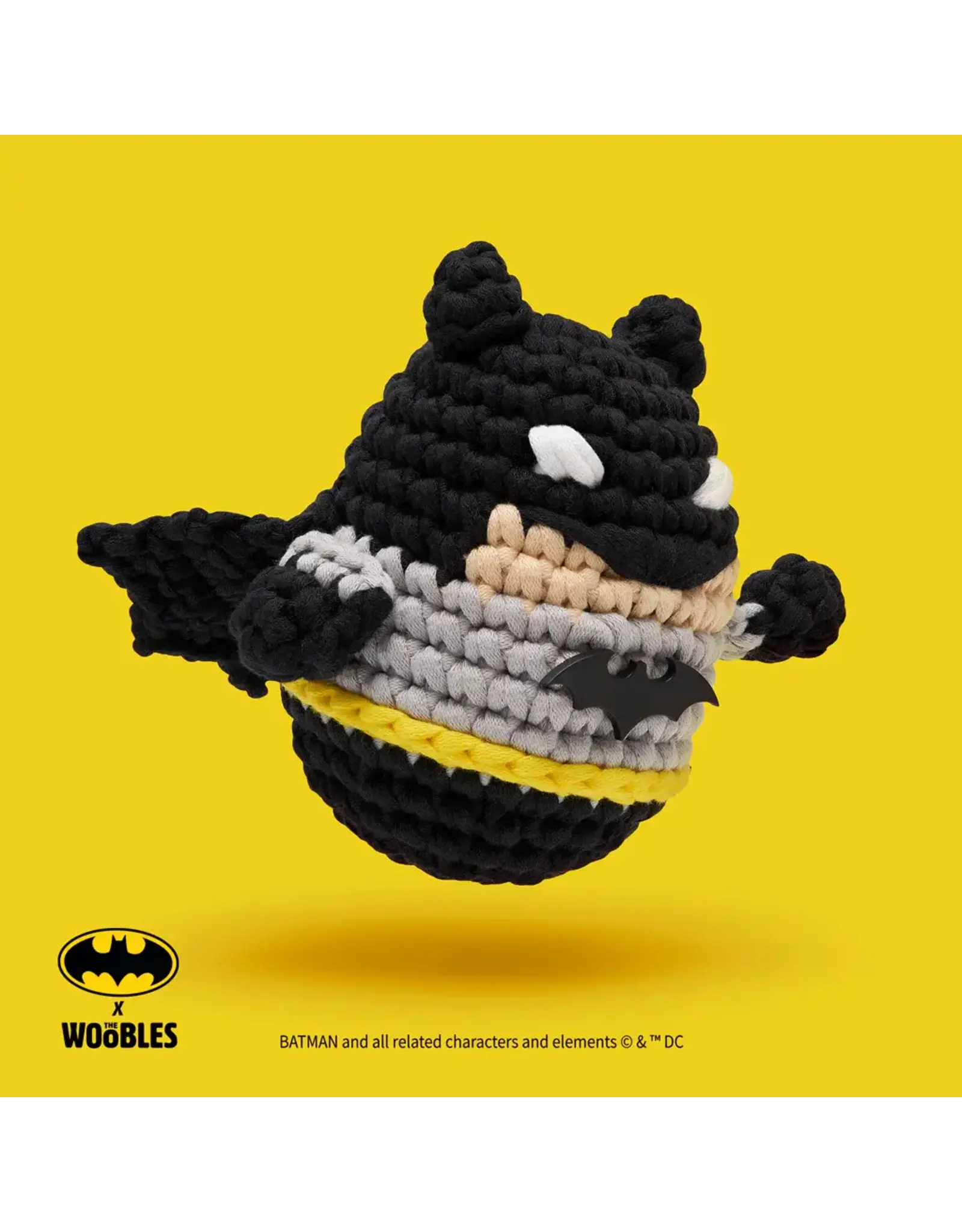 The Woobles Woobles Batman Crochet Kit
