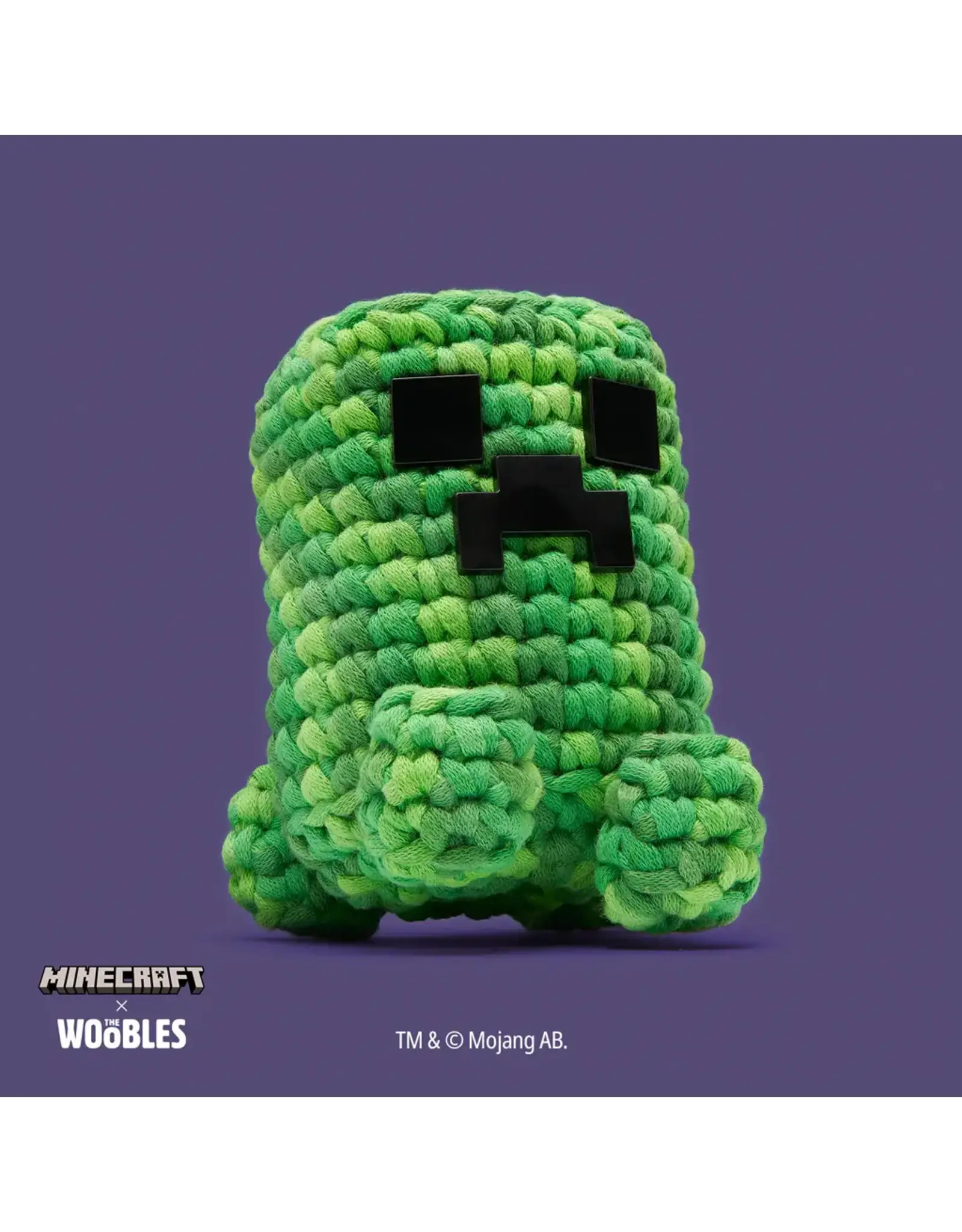 The Woobles Woobles Minecraft the Creeper Crochet Kit