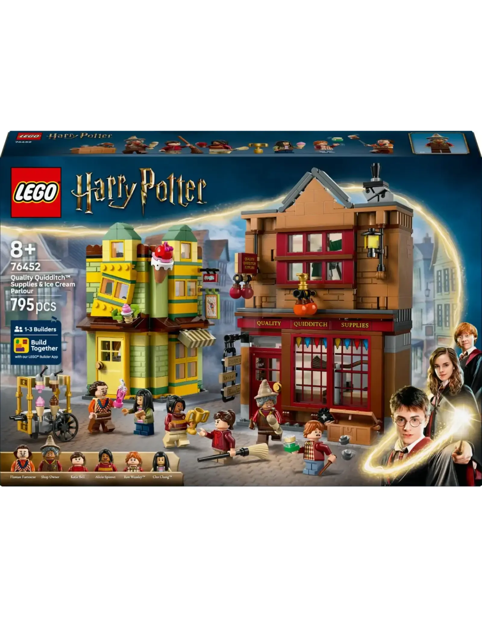 Lego Quality Quidditch Supplies & Ice Cream Parlour
