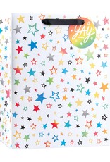 Design Design Rainbow Stars Large Tote Bag