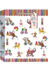 Design Design Birthday Menagerie Jumbo Tote Bag