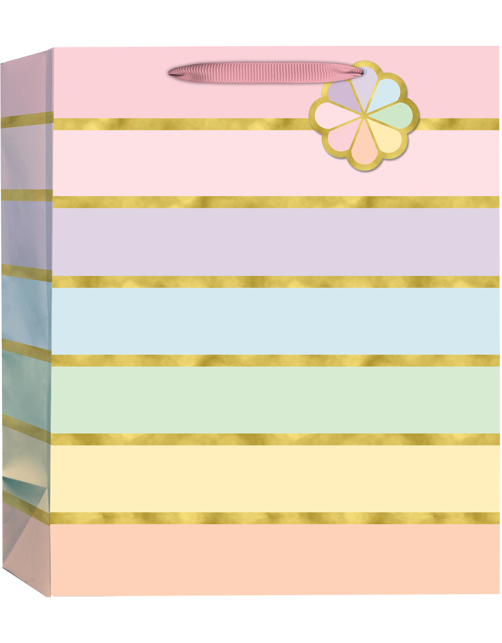 Design Design Pastel Pinwheel Jumbo Tote Bag