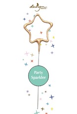 Design Design Gold Party Sparkler-Star