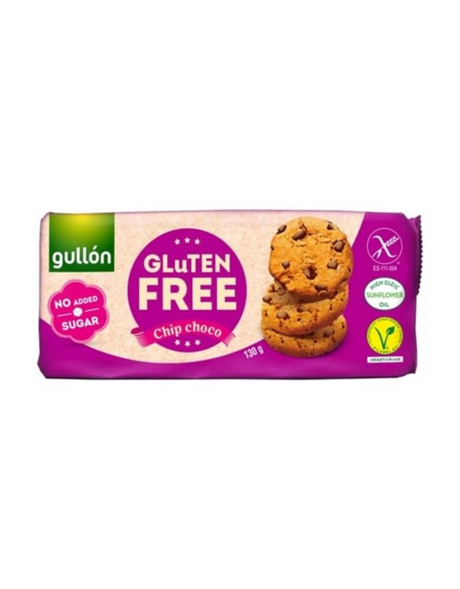 Gullon Gluten Free Chocolate Chip Cookie 130g (British)