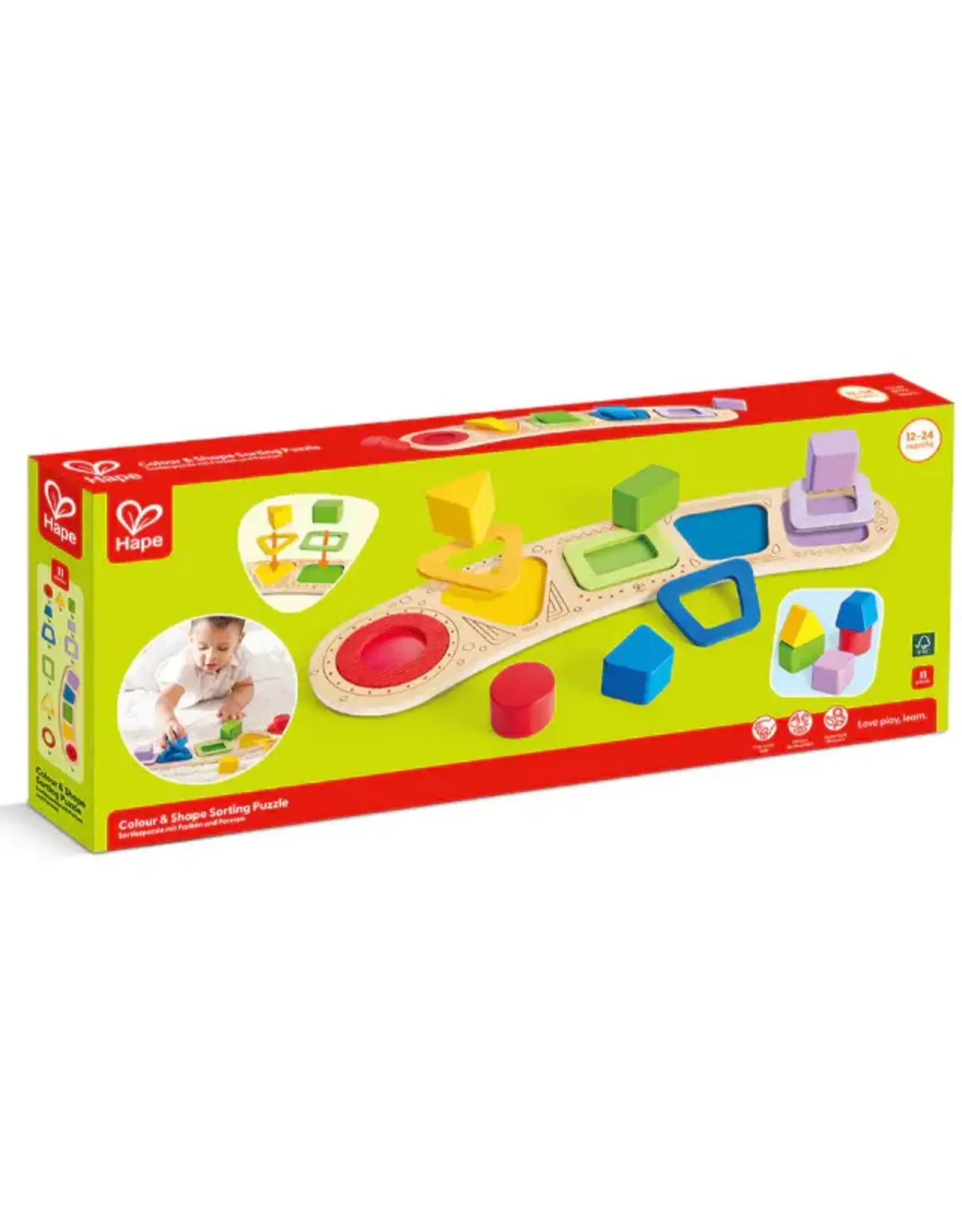 Hape Hape Colour and Shape Sorting Puzzle