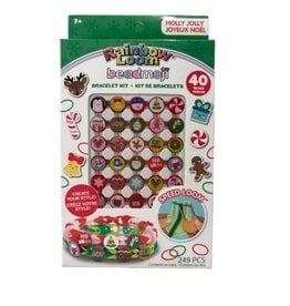 Rainbow Loom Rainbow Loom Beadmoji Holly Jolly Bracelet Kit