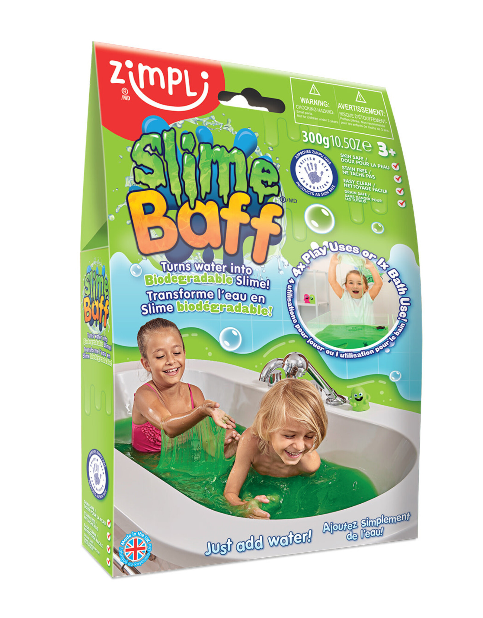 Zimpli Kids Baff Slime Single Assorted