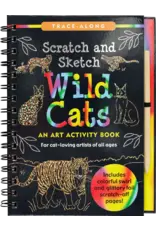Peter Pauper Press Wild Cats Scratch and Sketch