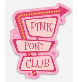 Radical Buttons Good Luck Babe Pink Pony Club Sticker